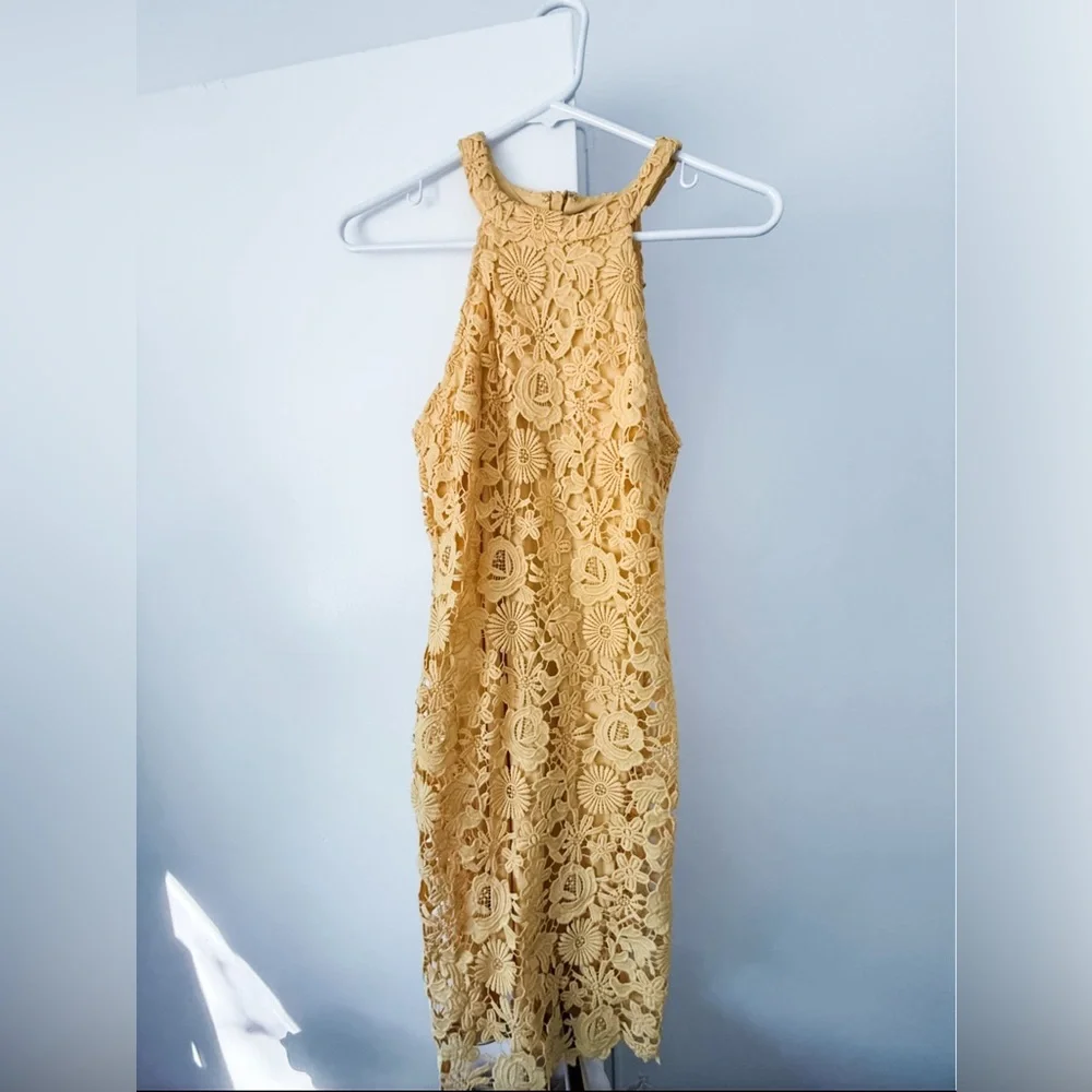 Lulus Yellow Dress - Picture 1 of 2